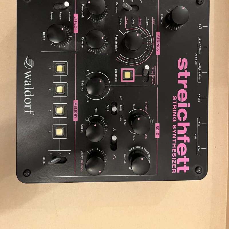 2019 - Present Waldorf Streichfett String Synthesizer Black