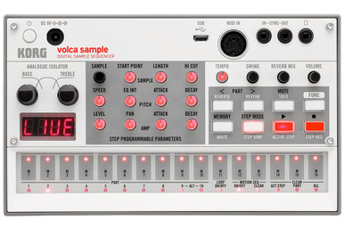 Korg Volca Sample 2 drum machine sequencer