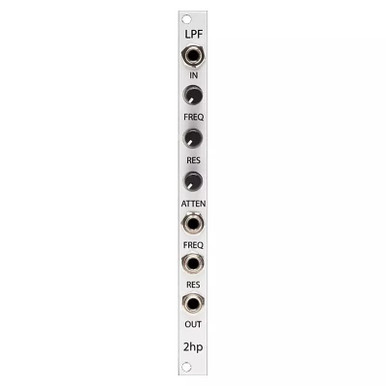 2hp LPF Low Pass Filter Eurorack Module