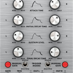 Behringer 2500 Series - Dual Envelope 1033 With Gate Delay - Eurorack Module