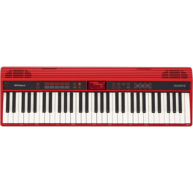 Roland GO 61 Keyboard in Red Bundle