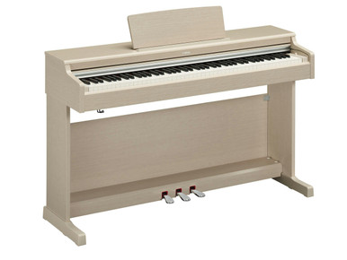 Yamaha YDP165 Digital SMALL HOME Piano in White Ash