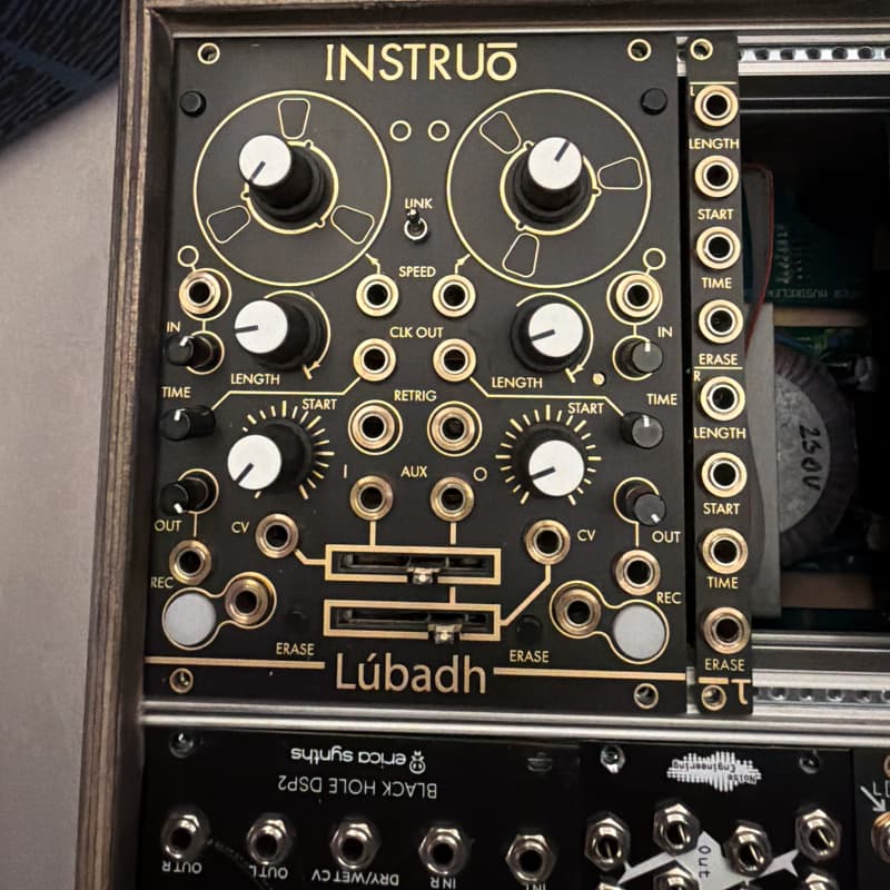 2016 - Present Instruo Lubadh Eurorack Synthesizer Module Black