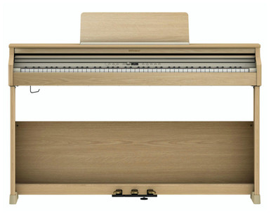 Roland RP701 Digital Piano in Light Oak Bundle 2