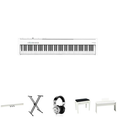 Roland FP-30X Digital Piano in White Bundle 2
