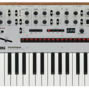 Korg Monologue Monophonic Analog Synthesizer in Silver