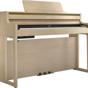 Roland HP704 Digital Piano in Light Oak