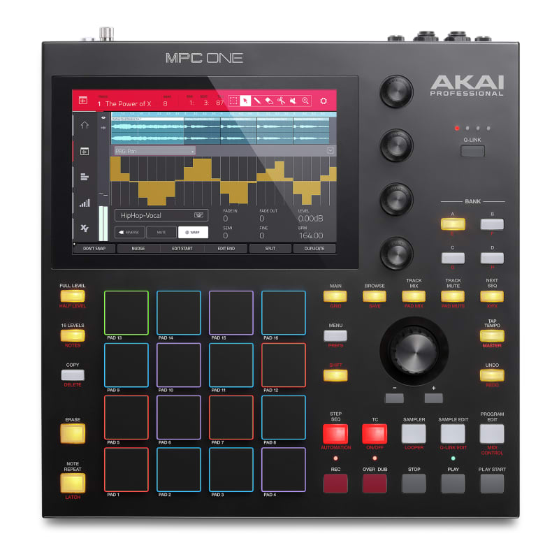 2020 - Present Akai MPC One Standalone MIDI Sequencer Black