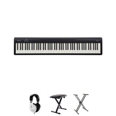 Roland FP10 Digital Piano in Black Bundle 1