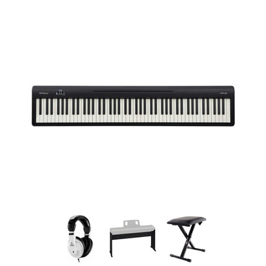 Roland FP10 Digital Piano in Black Bundle 2