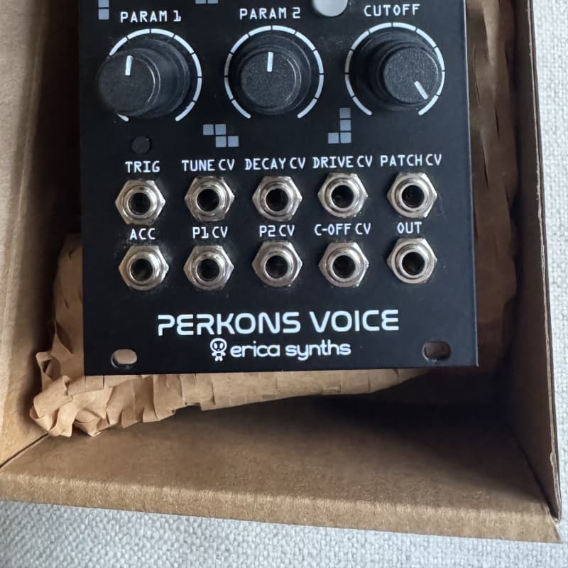 2025 - Present Erica Synths Perkons Voice Module Black
