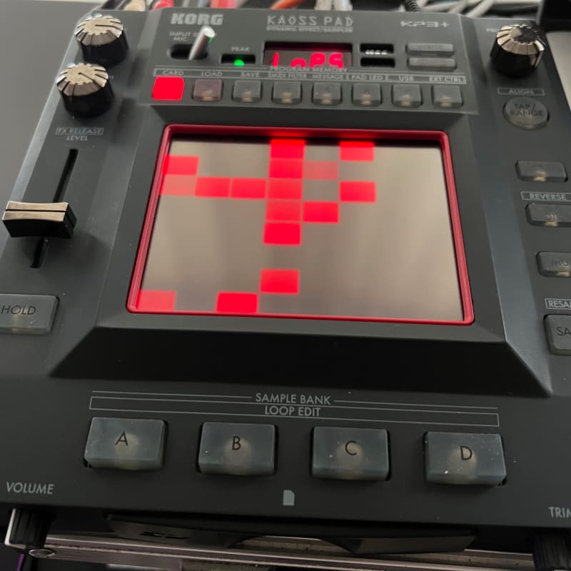 mid-2010s Korg KP3+ Kaoss Pad 3+ Dynamic Effects Unit/Sampler ...