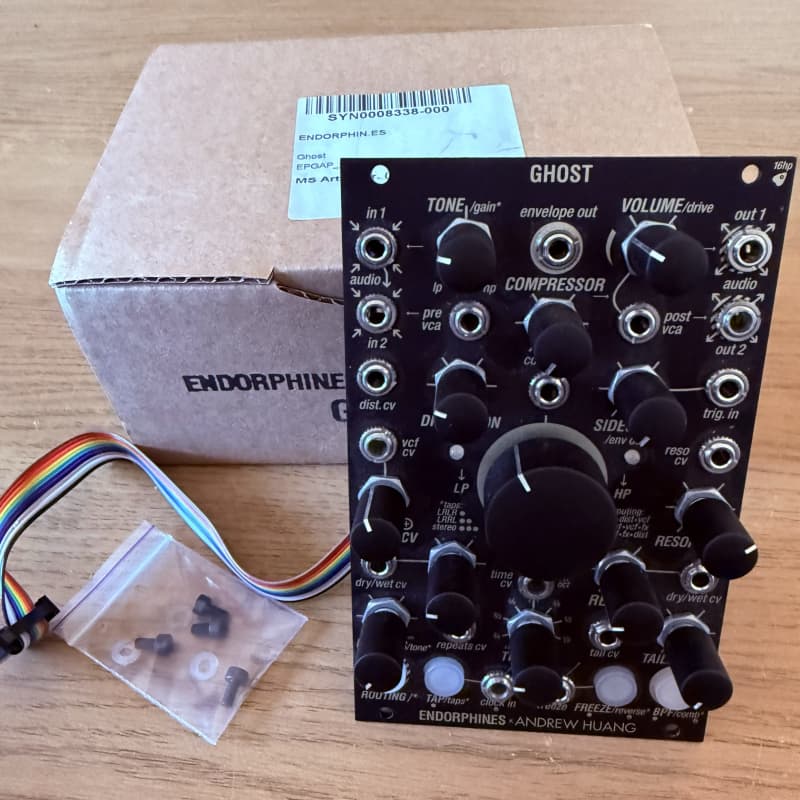 2022 - Present Endorphin.es Ghost Eurorack Synth Module Black