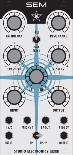 Studio Electronics Modstar SEM Oberheim Eurorack 12dB Filter