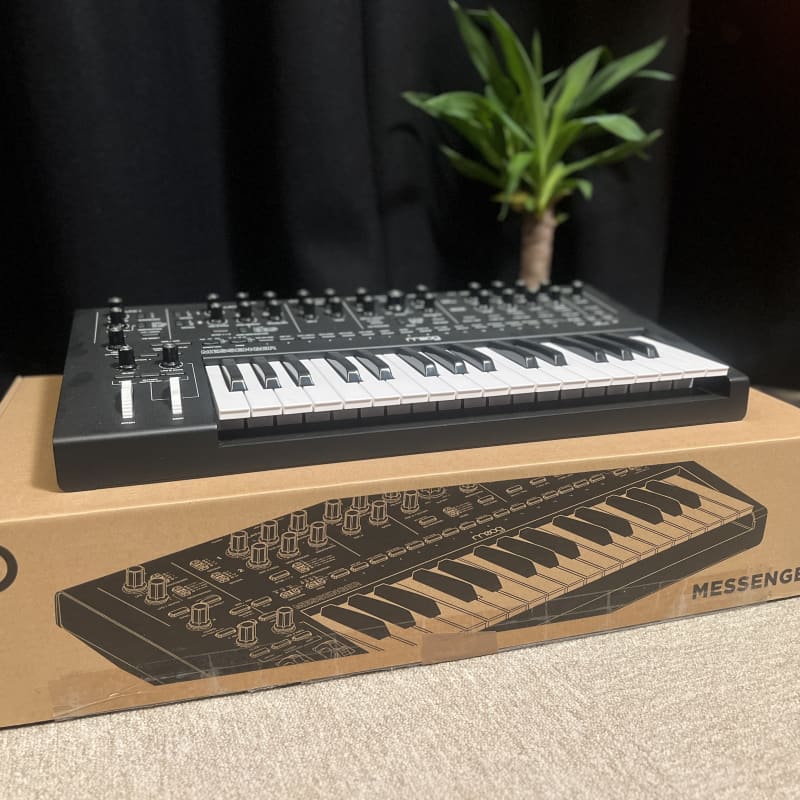 2025 - Present Moog Messenger 32-Key Monophonic Synthesizer Black
