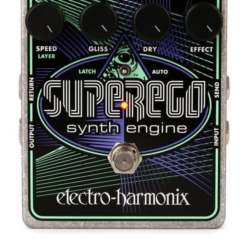 2012 - Present Electro-Harmonix Superego Synth Engine Black / ...
