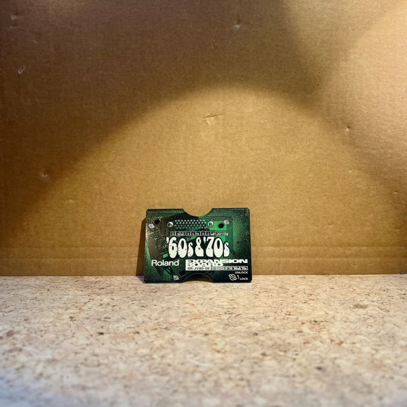 1990s Roland SR-JV80-08 Keyboards Of The '60s & '70s Expan...