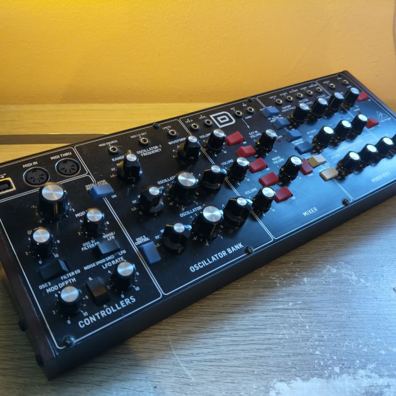 2018 - Present Behringer Model D Analog Synthesizer Black