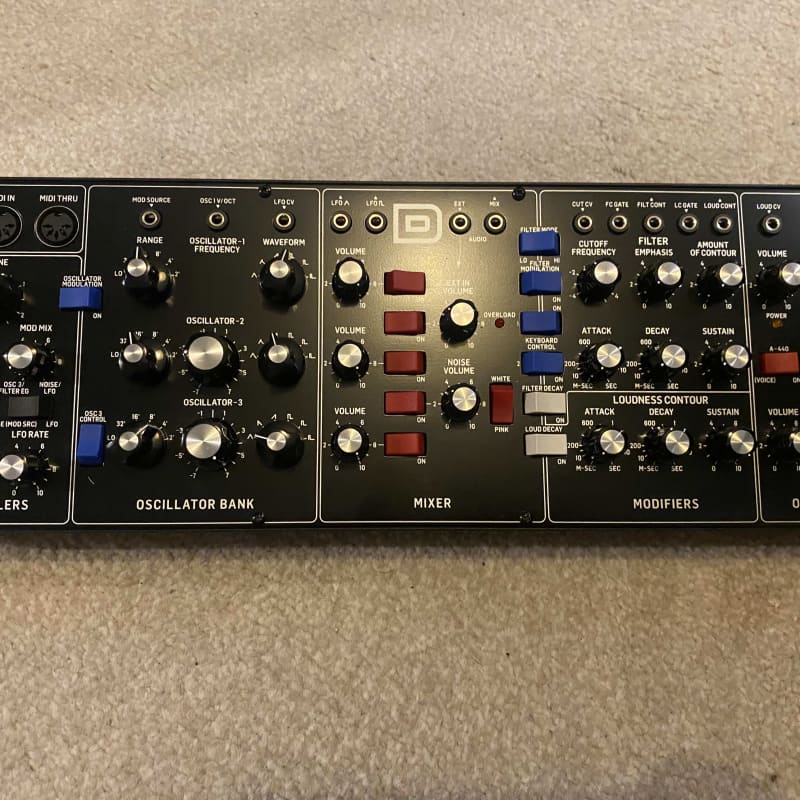 2018 - Present Behringer Model D Analog Synthesizer Black