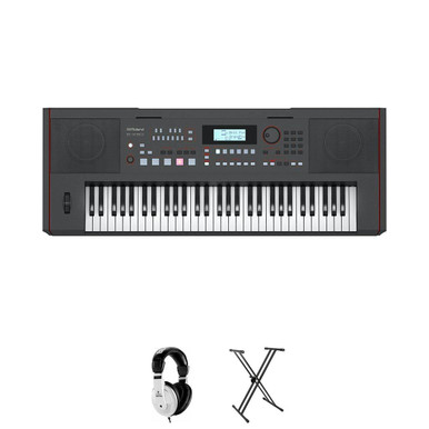 Roland E-X50 Keyboard in Black Bundle