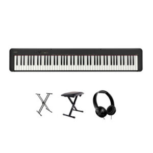 Casio CDP-S110 Digital Piano in Black Bundle 1
