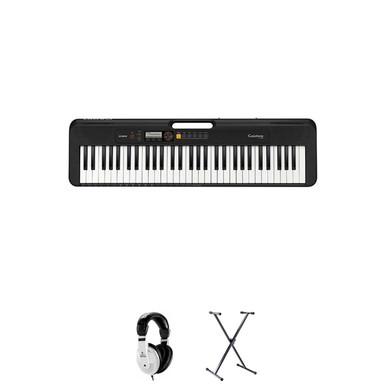 Casio CT-S200 Keyboard in Black Bundle