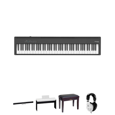 Roland FP-30X Digital Piano in Black Bundle 2