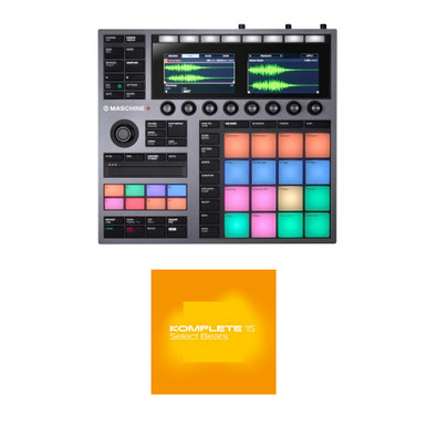 Native Instruments Maschine+ With Komplete Select 15 Beats