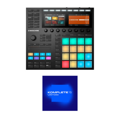 Native Instruments Maschine MK3 With Komplete 15 Ultimate Upgrade From Select