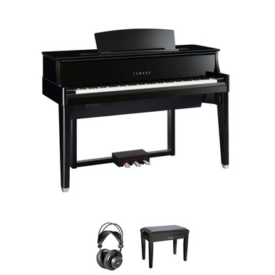 Yamaha N1X AvantGrand Digital Piano in Ebony Bundle