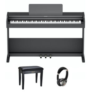 Roland RP107 Digital Piano in Black Bundle 2