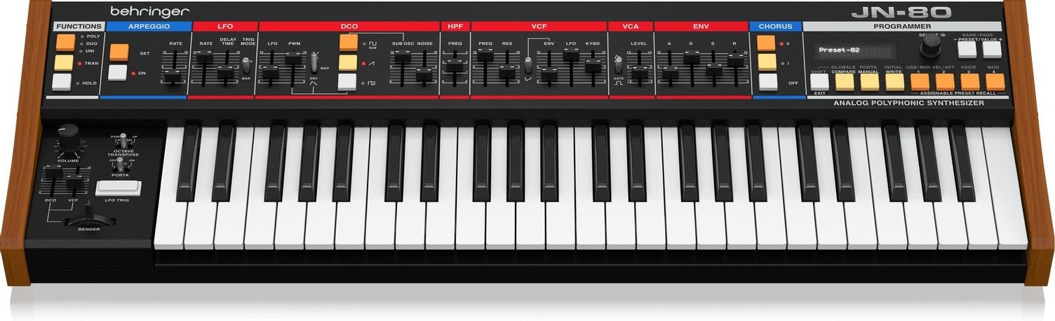 Behringer JN-80 Polyphonic Analogue Synthesizer - Image 2
