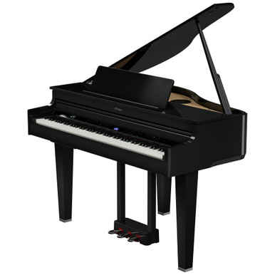 Roland GP6 Digital Mini-Grand Piano in Polished Ebony