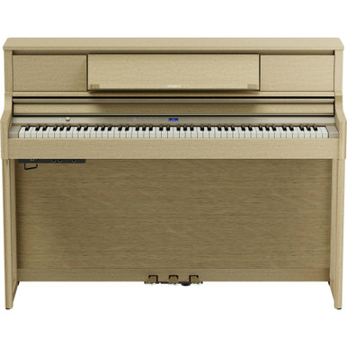 Roland LX 5 CH Upright Piano In Light Oak