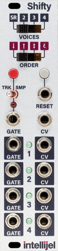 Intellijel Shifty CV/Gate Allocator/Shifter Eurorack Module