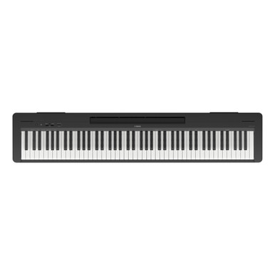 Yamaha P-145BT Digital Piano in Black with Bluetooth