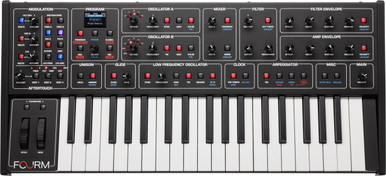 Sequential Fourm Polyphonic Analogue Synthesizer