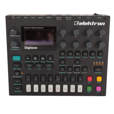 Second Hand Elektron Digitone Eight Voice Polyphonic Digital Synthesizer 0763