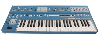 Second Hand UDO Audio Super 6 Polyphonic Analogue Synthesizer in Blue 0813