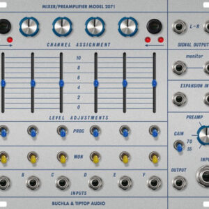 Buchla & Tiptop Audio 207t Mixer/Preamplifier