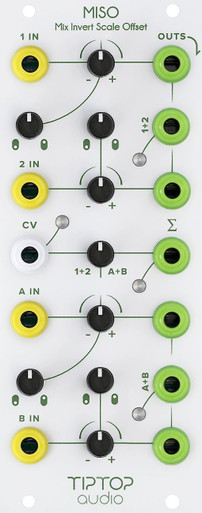 TipTop Audio - MISO Mix Scale Invert Offset - White
