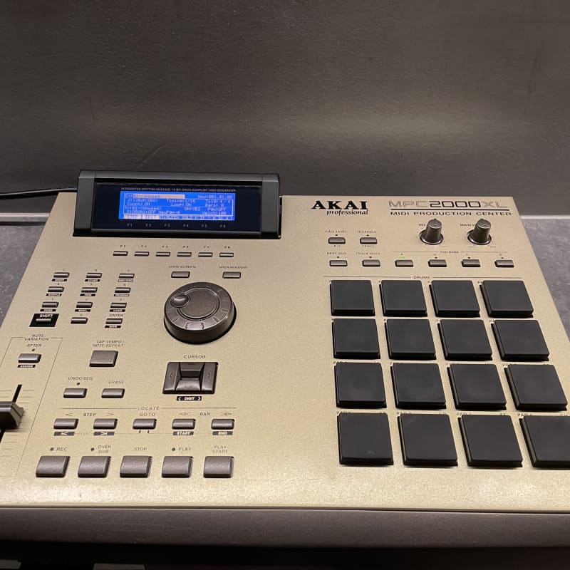 2000 - 2005 Akai MPC2000XL MIDI Production Center Gold custom