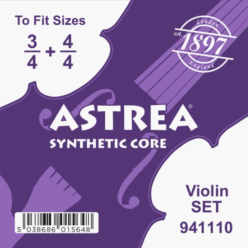 Strings & Things Astrea Synthetic Core Violin String Set S...