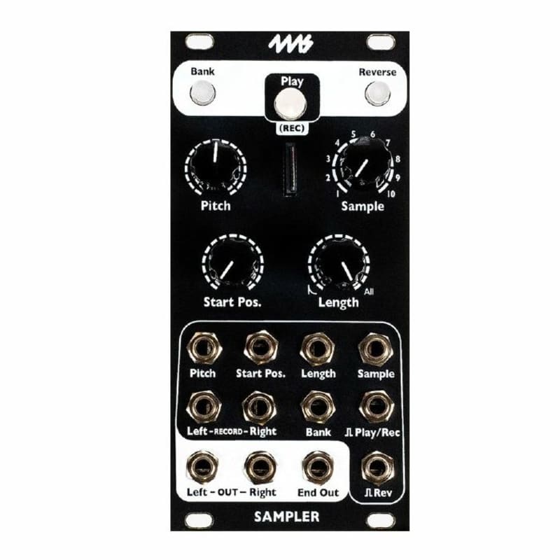 4ms Company 4ms Sampler /Stereo Triggered Sampler Module Red