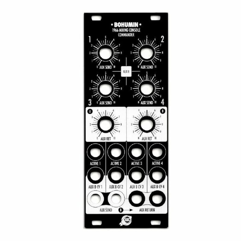 Xaoc Devices Bohumin Black Module Panel Synth
