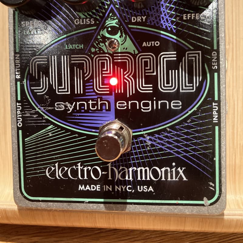2012 - Present Electro-Harmonix Superego Synth Engine Black / ...