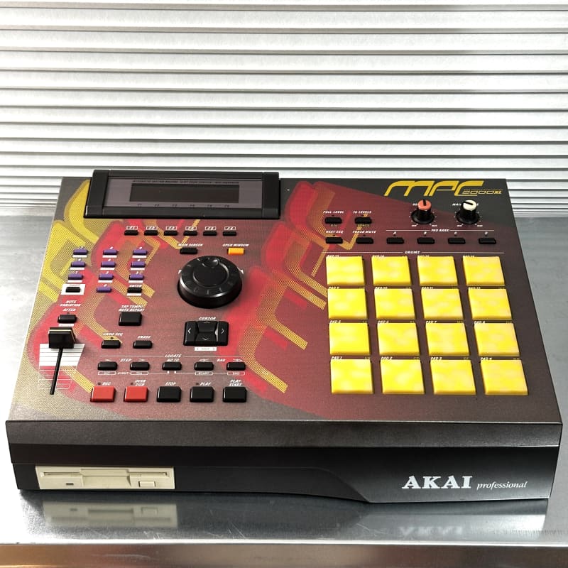 2006 - 2007 Akai MPC2000XL MCD MIDI Production Center Red