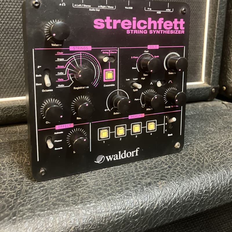 2019 - Present Waldorf Streichfett String Synthesizer Black