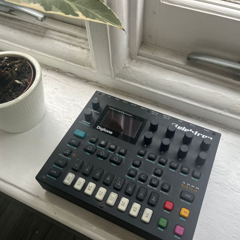 2017 - 2024 Elektron Digitone 8-Voice Digital Synthesizer Black