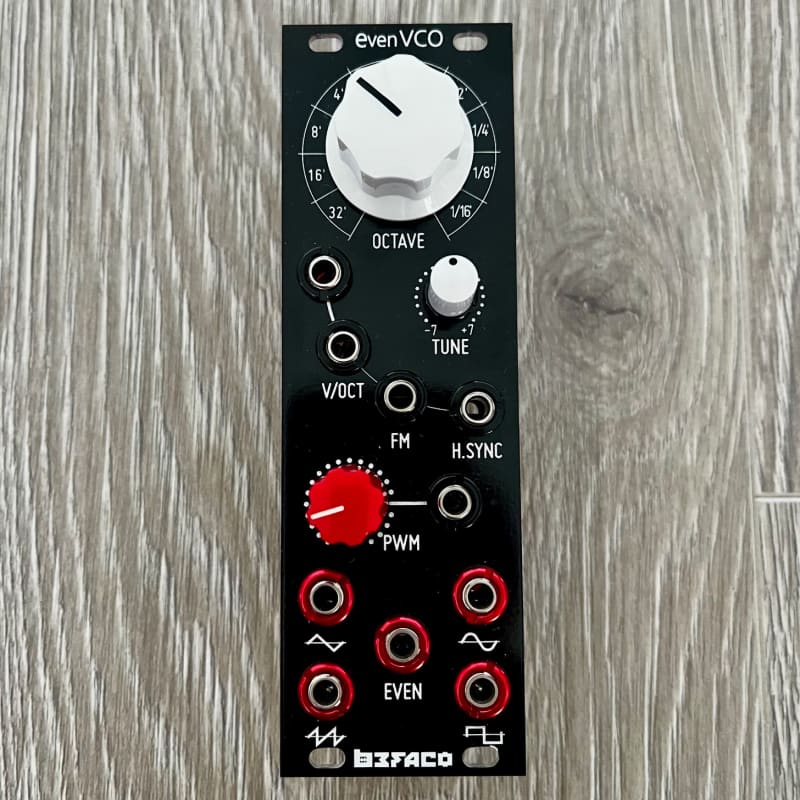 2010 - Present Befaco Even VCO Eurorack Synthesizer Module Black